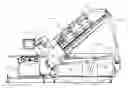 Fig. 01 - Interleaver system for high speed slicing machine