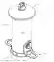 Fig. 01 - Tube type bird feeder