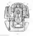 Fig. 17 - Lubrication system for four-stroke engine