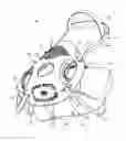 Fig. 01 - Respirator having noncircular centroid-mounted exhalation valve