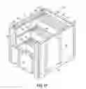 Fig. 19 - Container having multiple levels of slots to facilitate movement of dunnage