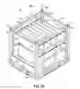 Fig. 25 - Container having multiple levels of slots to facilitate movement of dunnage