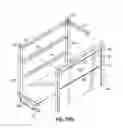 Fig. 27 - Container having multiple levels of slots to facilitate movement of dunnage