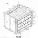Fig. 33 - Container having multiple levels of slots to facilitate movement of dunnage