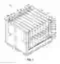 Fig. 02 - Container having tracks with rounded edges to facilitate movement of dunnage supports