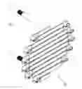 Fig. 01 - Flat heating element comprising twists and bends and method thereby to relieve heating element stress