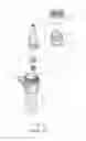 Fig. 10 - CONTROL VALVE STRUCTURE OF PLASTIC FAUCET