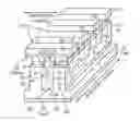 Fig. 01 - NAND string containing self-aligned control gate sidewall cladding