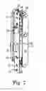 Fig. 08 - DOOR LATCHING AND LOCK ASSEMBLY WITH QUICK-CONNECT DEVICES AND METHODS OF ASSEMBLING DOOR HANDLES, ESCUTCHEON PLATES AND LOCK BODIES UTILIZING QUICK-CONNECT DEVICES