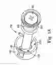 Fig. 17 - DOOR LATCHING AND LOCK ASSEMBLY WITH QUICK-CONNECT DEVICES AND METHODS OF ASSEMBLING DOOR HANDLES, ESCUTCHEON PLATES AND LOCK BODIES UTILIZING QUICK-CONNECT DEVICES