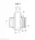 Fig. 08 - Permanent magnets rotor for rotating electric machine
