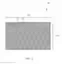 Fig. 09 - TOUCH SCREEN WITH CONDUCTIVE MESH UNDER POLARIZER