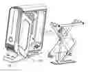 Fig. 01 - Holding frame and housing assembly for electronic device