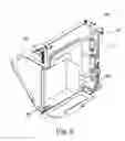 Fig. 06 - Holding frame and housing assembly for electronic device