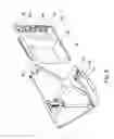 Fig. 07 - Holding frame and housing assembly for electronic device