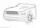 Fig. 01 - Vehicle light system with illuminating wheel assembly