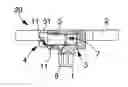 Fig. 01 - Timepiece balance spring stud-holder with screws