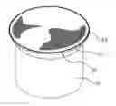 Fig. 01 - SPEAKER DECORATIVE RIM MOUNTING STRUCTURE