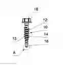 Fig. 01 - Self-drilling screw and use thereof