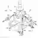 Fig. 08 - Helicopter transmission mount system