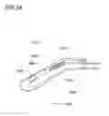 Fig. 35 - Mobile telephone cartilage conduction unit for making contact with the ear cartilage
