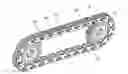 Fig. 01 - Sprocket assembly including teeth having an enlarged profile