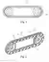 Fig. 02 - Sprocket assembly including teeth having an enlarged profile