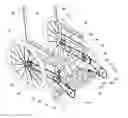 Fig. 01 - Wheel chair with leg exercising device