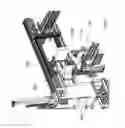 Fig. 08 - Machine to Assemble Cardboard Boxes While Maintaining Them Square