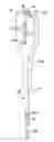 Fig. 01 - Electrosurgical coagulation instrument including a suction pipe and a collapsible tip