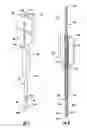 Fig. 07 - Electrosurgical coagulation instrument including a suction pipe and a collapsible tip