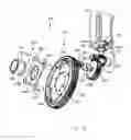 Fig. 04 - Electrically driven set and release hand brake for rail cars