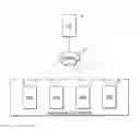 Fig. 01 - Data configuration and migration in a cluster system
