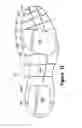 Fig. 13 - Article of footwear with a stretchable upper and an articulated sole structure