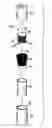 Fig. 01 - COSMETIC APPLICATOR WITH ANTIMICROBIAL DEVICE