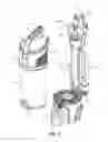 Fig. 06 - Vacuum cleaner including a removable dirt collection assembly
