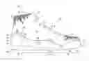 Fig. 01 - Sole structure with side stiffener for article of footwear