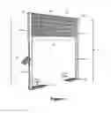 Fig. 02 - Overhead banner stand fixture