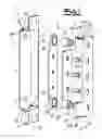 Fig. 02 - Hinge holder for a steel door frame