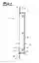 Fig. 05 - Hinge holder for a steel door frame