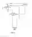 Fig. 05 - Fluid circuit for bale ejection with restricted flow