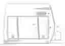 Fig. 01 - RV KITCHEN WITH OUTDOOR REFRIGERATOR