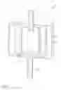 Fig. 04 - Tank vent filter with downpipe