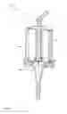 Fig. 05 - Tank vent filter with downpipe