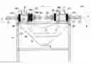 Fig. 01 - Mechanical filtering process for dehydrating muds and filter press implementing said process
