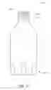 Fig. 12 - Swirl bell bottle with wavy ribs