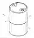 Fig. 01 - PLASTIC DRUMS AND METHODS FOR MANUFACTURING PLASTIC DRUMS