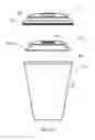 Fig. 26 - Hot beverage container lid-insert constructions