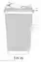 Fig. 35 - Hot beverage container lid-insert constructions