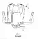 Fig. 02 - Modular tank cradle and backpack for self-contained breathing apparatus